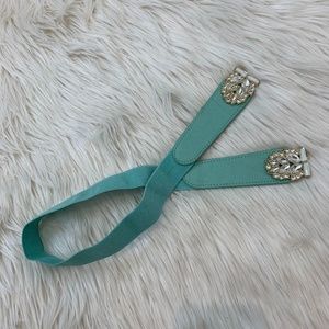 The Most Sparkliest Mint Belt Ever